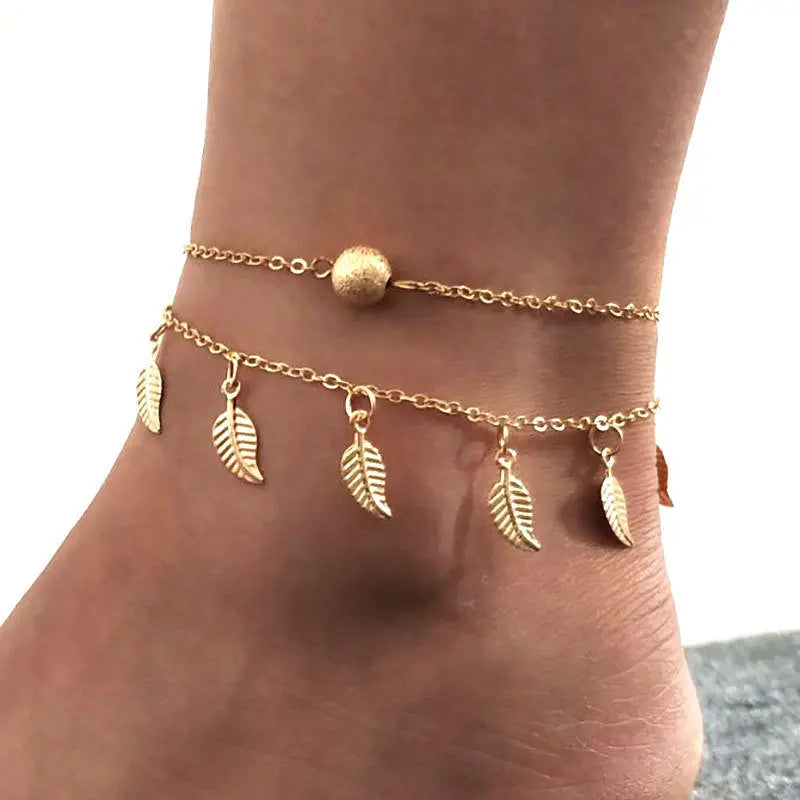 HEART ANKLE BRACELET
