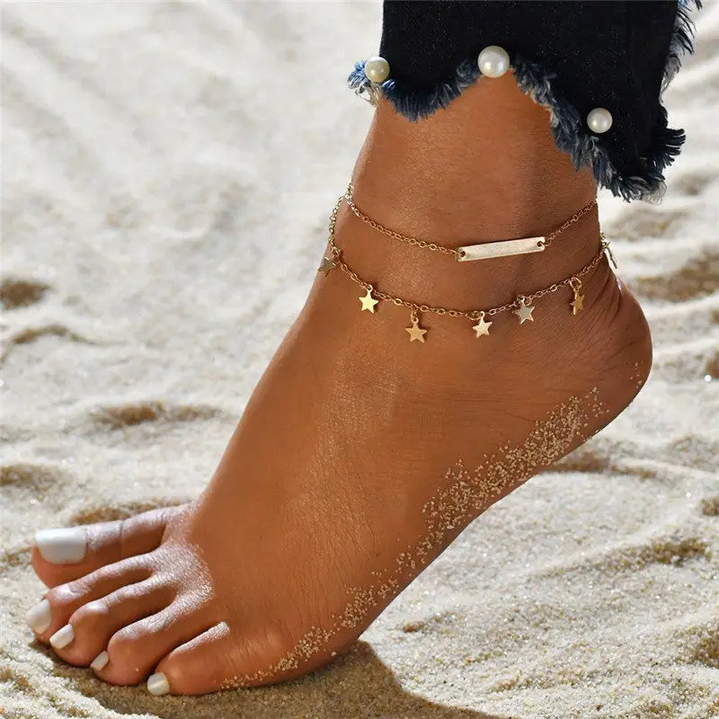 HEART ANKLE BRACELET