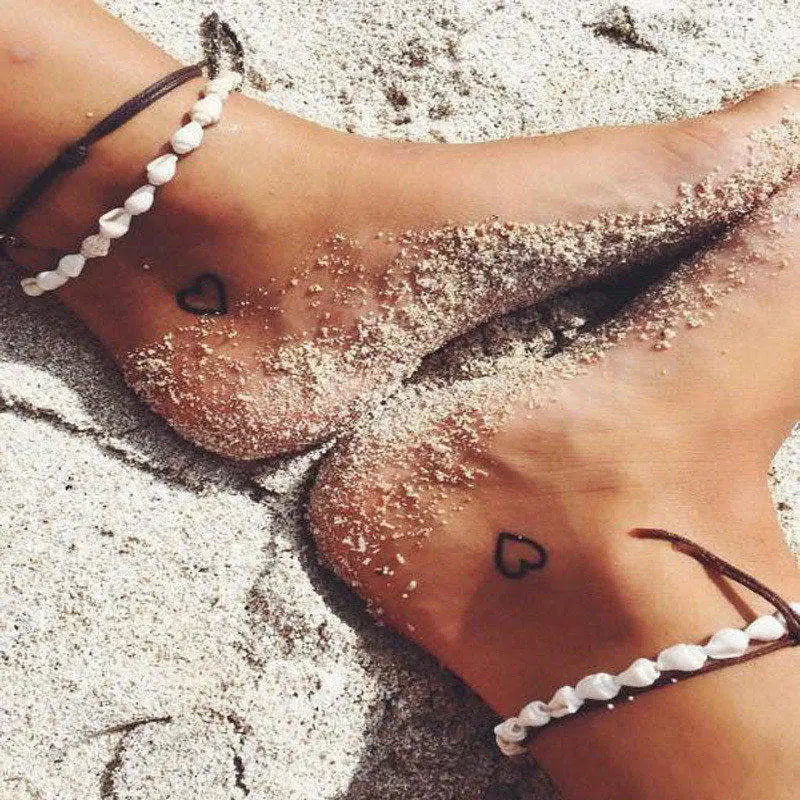 HEART ANKLE BRACELET